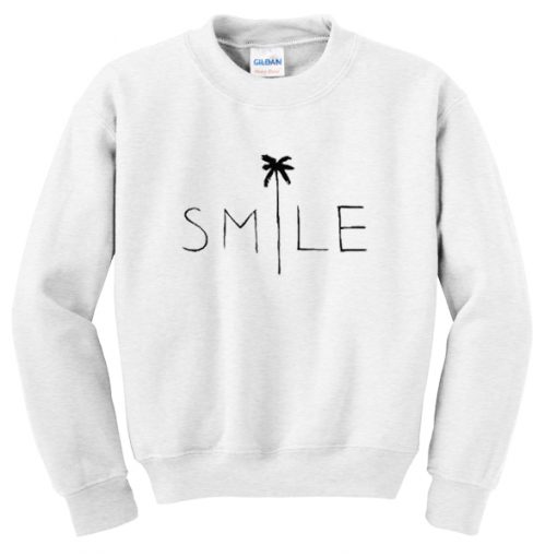 smile sweatshirt