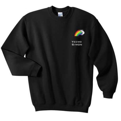 Yeemo Simon Rainbow Sweatshirt