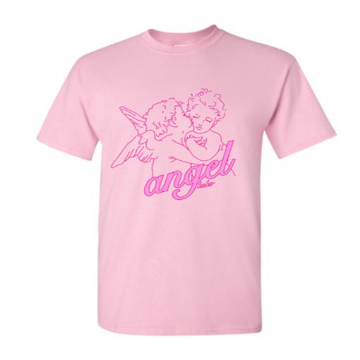 angel first kiss pink tshirt