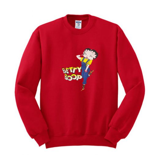 betty boop sweatshirt