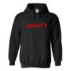 broken hoodie
