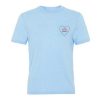 girl power pocket blue tshirt