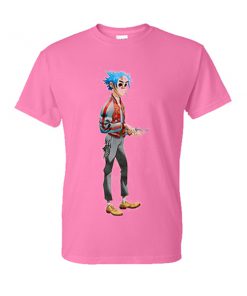 gorillaz pink tshirt