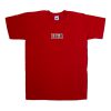 her red tshirt