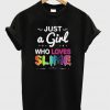 just a girl t-shirt