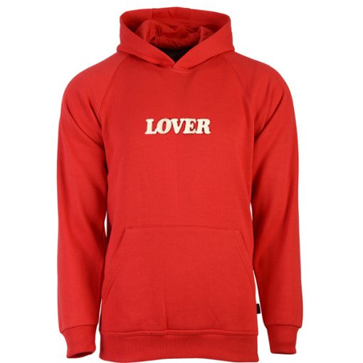 lover red hoodie