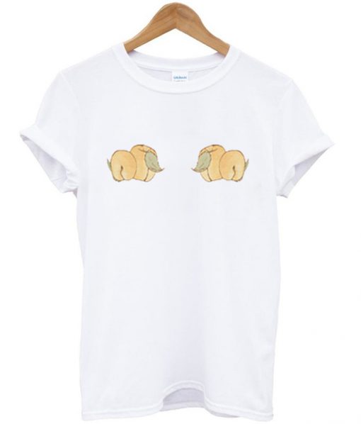 peaches boobs t-shirt