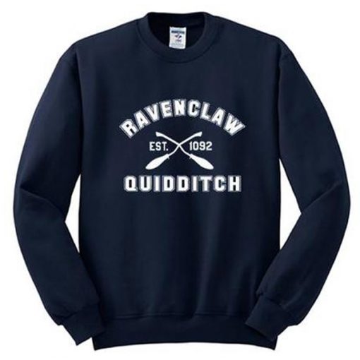 ravenclaw quidditch est 1092 sweatshirt