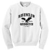 ravenclaw team keeper quidditch est 1092 sweatshirt