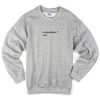 remember no sweatshirt