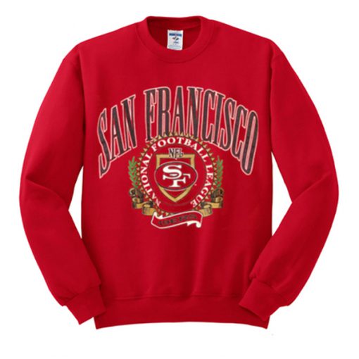 san francisco national football league sweatshirt