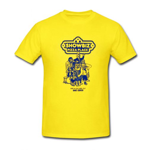 showbiz pizza place tshirt