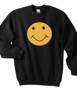smiley face sweatshirt