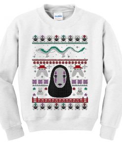 spirited away christmas sweatshirt