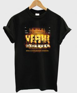 yeah deff leppard t-shirt