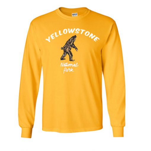 yellowstone national park sweatshirt