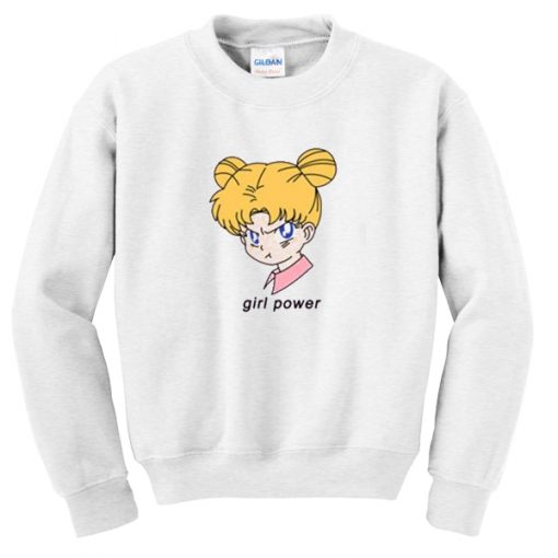 Girl Power Sailormoon Sweatshirt