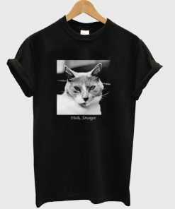 Hello Stranger Cat T Shirt