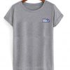 blah font t-shirt
