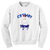 cry baby sweatshirt