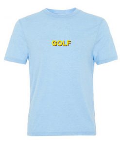 golf blue tshirt