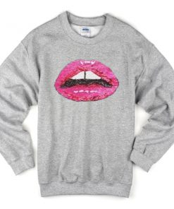 lips sweatshirt