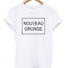 nouveau grunge t-shirt