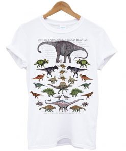one argentinosaurus was as heavy t-shirt