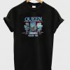 queen tour 80 t-shirt