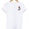 selena gomez rose pocket t-shirt