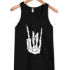 skeleton hand vest tank top