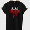 stranger things bike rides t-shirt