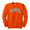 virginia orange sweatshirt