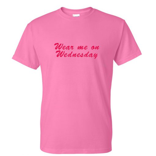 wear me on wednesday tshirt