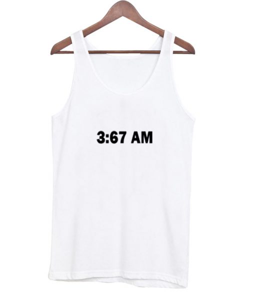 3 67 AM tank top