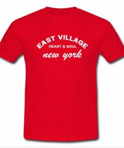 East village t shirt