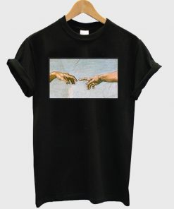 Michelangelo Hands T Shirt