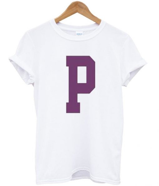 P font t-shirt