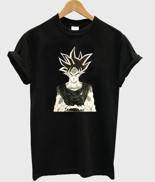 Ultra Instinct Goku Punching T Shirt