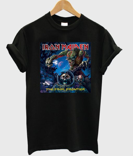 iron maiden the final frontier t-shirt