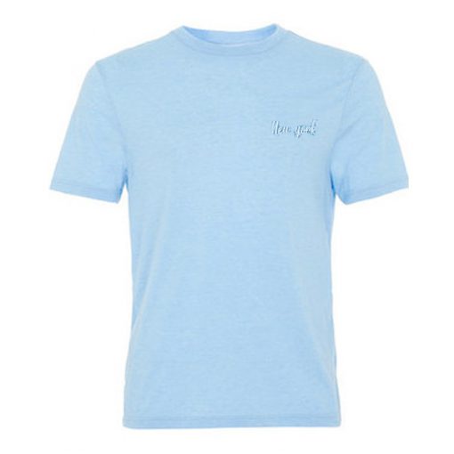 new york blue tshirt