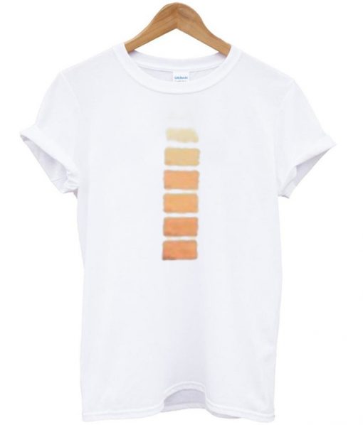 orange graphic t-shirt