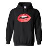 red lips hoodie