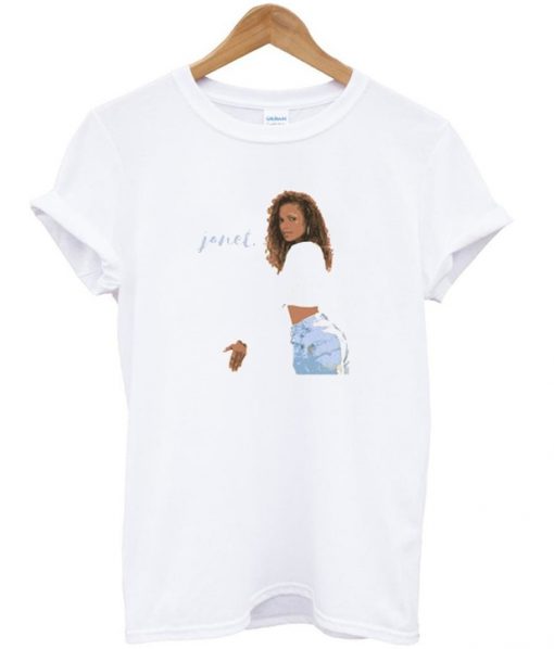 sexy unique janet jackson t-shirt