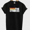the strokes logo t-shirt