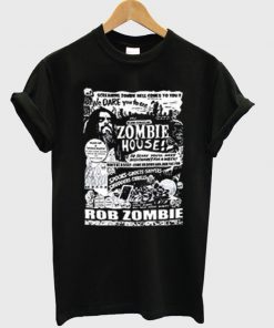 zombie house t-shirt