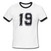 19 ringer tshirt