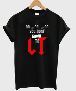 Na Na Na You Dont Know Me LT T Shirt
