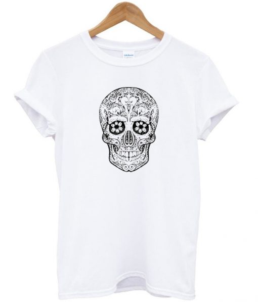 Skull Ethnic T Shirt