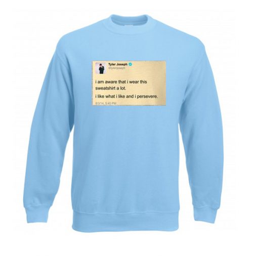 Tyler Joseph Tweet Sweatshirt